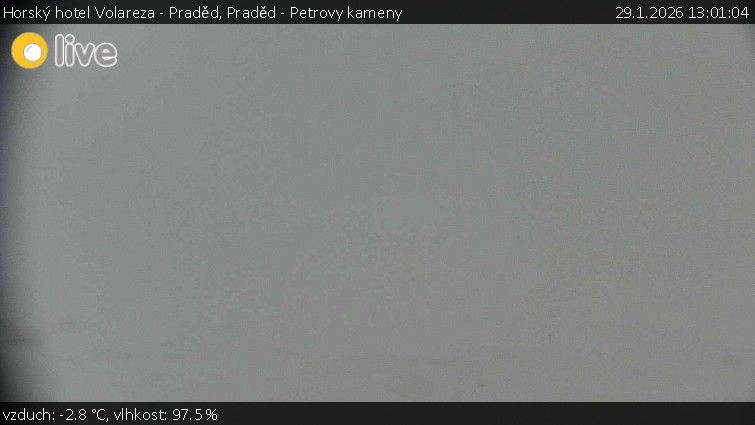 Horský hotel Volareza - Praděd - Praděd - Petrovy kameny - 29.1.2026 v 13:01