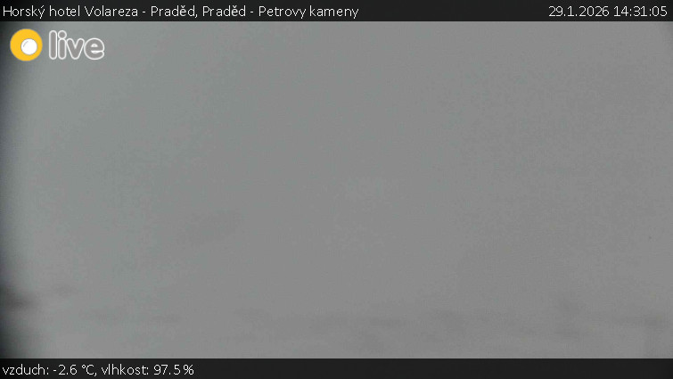Horský hotel Volareza - Praděd - Praděd - Petrovy kameny - 29.1.2026 v 14:31