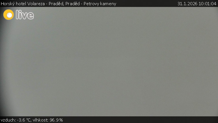 Horský hotel Volareza - Praděd - Praděd - Petrovy kameny - 31.1.2026 v 10:01