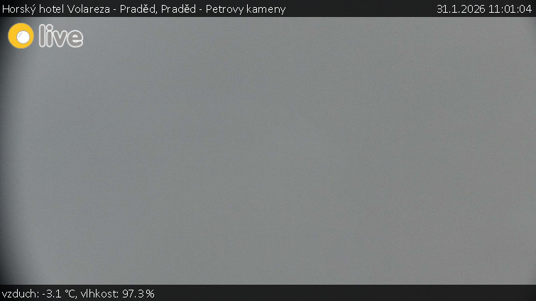 Horský hotel Volareza - Praděd - Praděd - Petrovy kameny - 31.1.2026 v 11:01