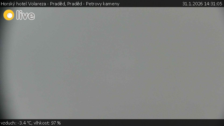 Horský hotel Volareza - Praděd - Praděd - Petrovy kameny - 31.1.2026 v 14:31