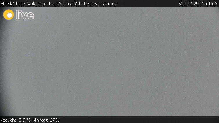 Horský hotel Volareza - Praděd - Praděd - Petrovy kameny - 31.1.2026 v 15:01