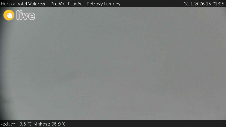 Horský hotel Volareza - Praděd - Praděd - Petrovy kameny - 31.1.2026 v 16:01
