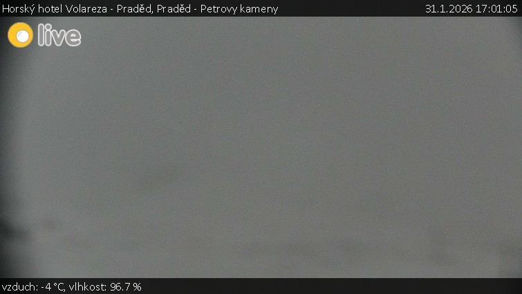 Horský hotel Volareza - Praděd - Praděd - Petrovy kameny - 31.1.2026 v 17:01