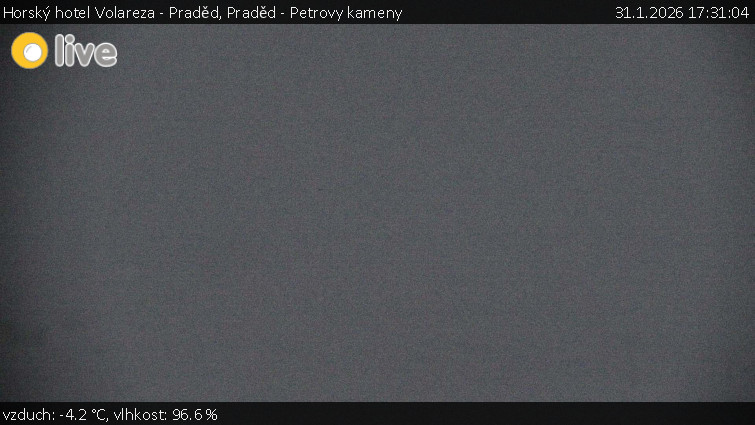 Horský hotel Volareza - Praděd - Praděd - Petrovy kameny - 31.1.2026 v 17:31