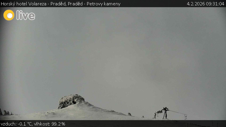 Horský hotel Volareza - Praděd - Praděd - Petrovy kameny - 4.2.2026 v 09:31