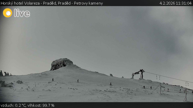 Horský hotel Volareza - Praděd - Praděd - Petrovy kameny - 4.2.2026 v 11:31