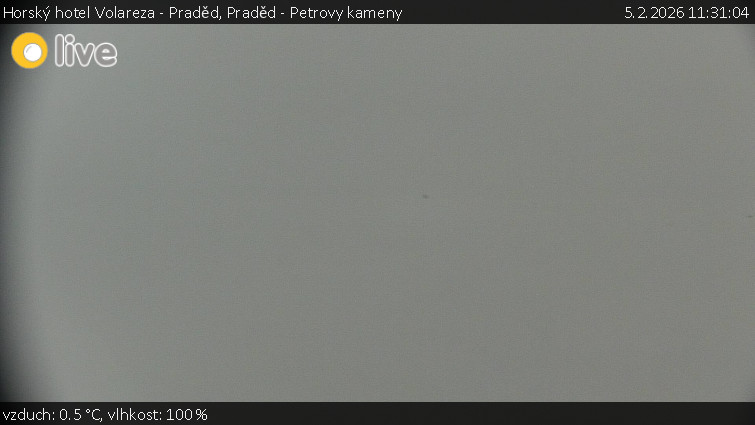 Horský hotel Volareza - Praděd - Praděd - Petrovy kameny - 5.2.2026 v 11:31