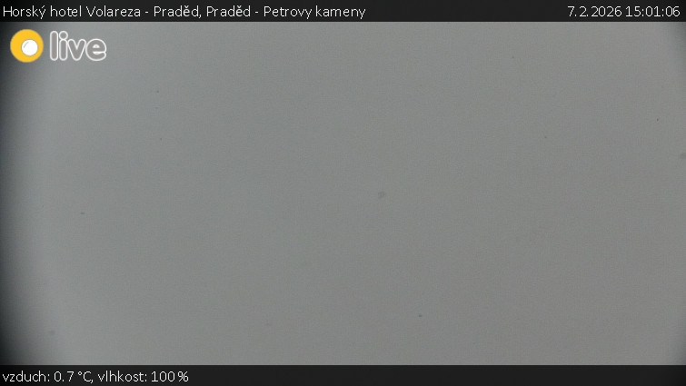 Horský hotel Volareza - Praděd - Praděd - Petrovy kameny - 7.2.2026 v 15:01
