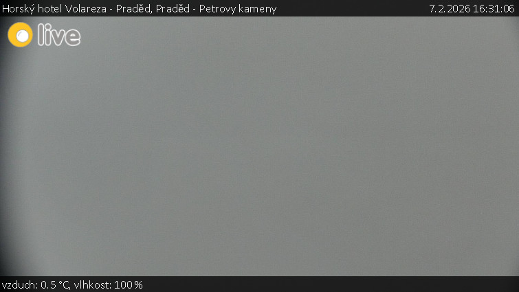 Horský hotel Volareza - Praděd - Praděd - Petrovy kameny - 7.2.2026 v 16:31