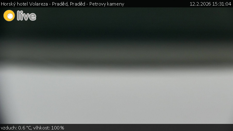 Horský hotel Volareza - Praděd - Praděd - Petrovy kameny - 12.2.2026 v 15:31