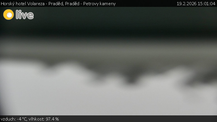 Horský hotel Volareza - Praděd - Praděd - Petrovy kameny - 19.2.2026 v 15:01