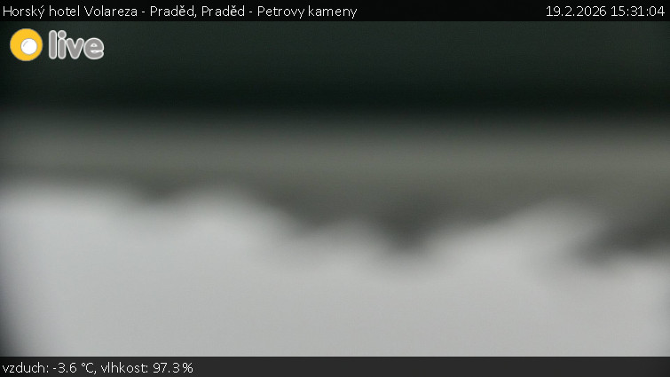 Horský hotel Volareza - Praděd - Praděd - Petrovy kameny - 19.2.2026 v 15:31