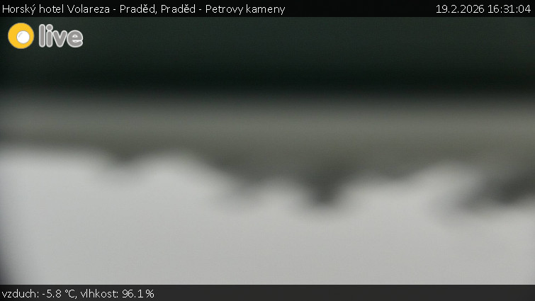 Horský hotel Volareza - Praděd - Praděd - Petrovy kameny - 19.2.2026 v 16:31