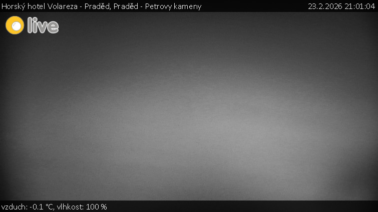 Horský hotel Volareza - Praděd - Praděd - Petrovy kameny - 23.2.2026 v 21:01