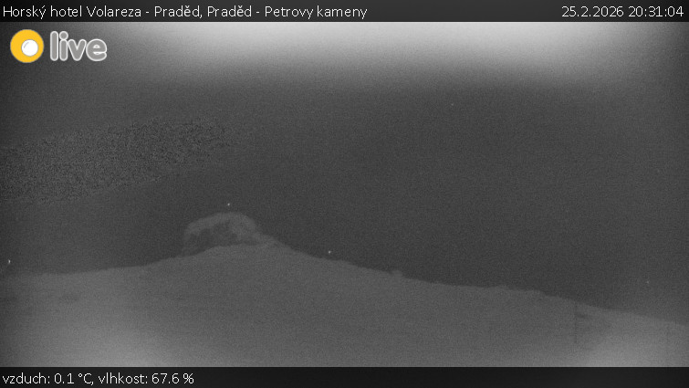 Horský hotel Volareza - Praděd - Praděd - Petrovy kameny - 25.2.2026 v 20:31