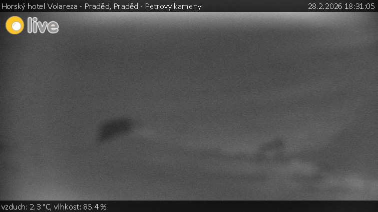 Horský hotel Volareza - Praděd - Praděd - Petrovy kameny - 28.2.2026 v 18:31