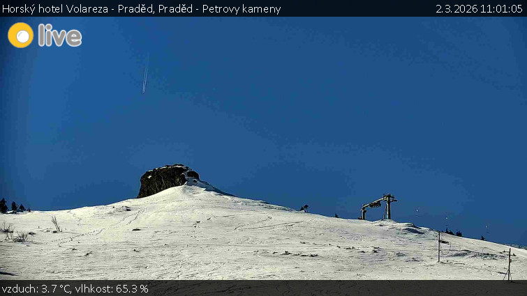 Horský hotel Volareza - Praděd - Praděd - Petrovy kameny - 2.3.2026 v 11:01