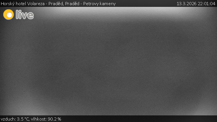 Horský hotel Volareza - Praděd - Praděd - Petrovy kameny - 13.3.2026 v 22:01