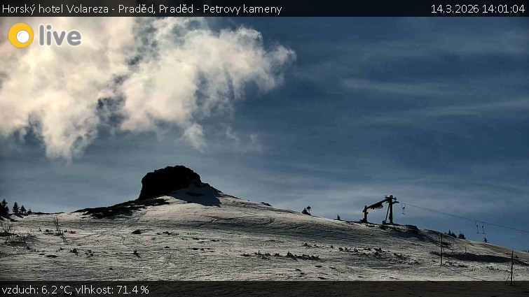 Horský hotel Volareza - Praděd - Praděd - Petrovy kameny - 14.3.2026 v 14:01