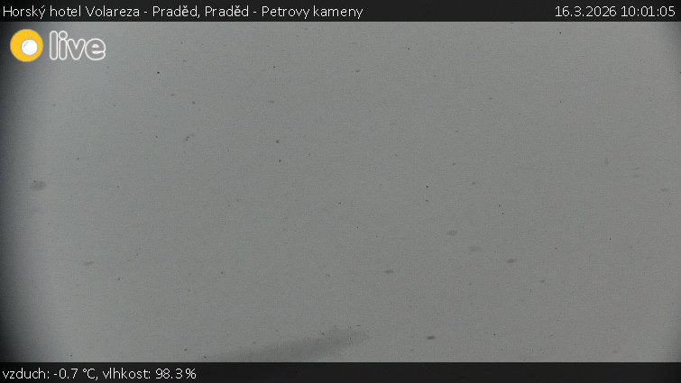 Horský hotel Volareza - Praděd - Praděd - Petrovy kameny - 16.3.2026 v 10:01