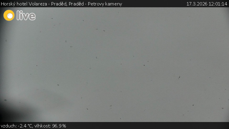 Horský hotel Volareza - Praděd - Praděd - Petrovy kameny - 17.3.2026 v 12:01
