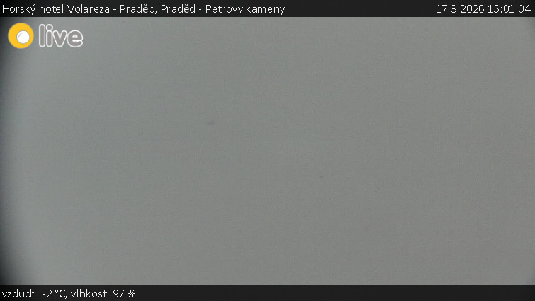 Horský hotel Volareza - Praděd - Praděd - Petrovy kameny - 17.3.2026 v 15:01