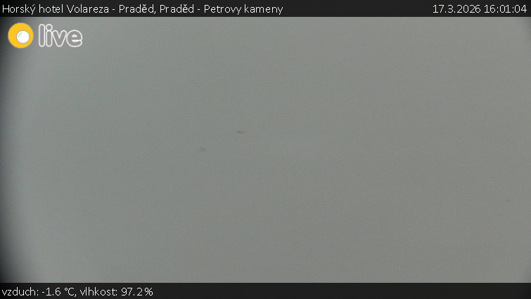 Horský hotel Volareza - Praděd - Praděd - Petrovy kameny - 17.3.2026 v 16:01