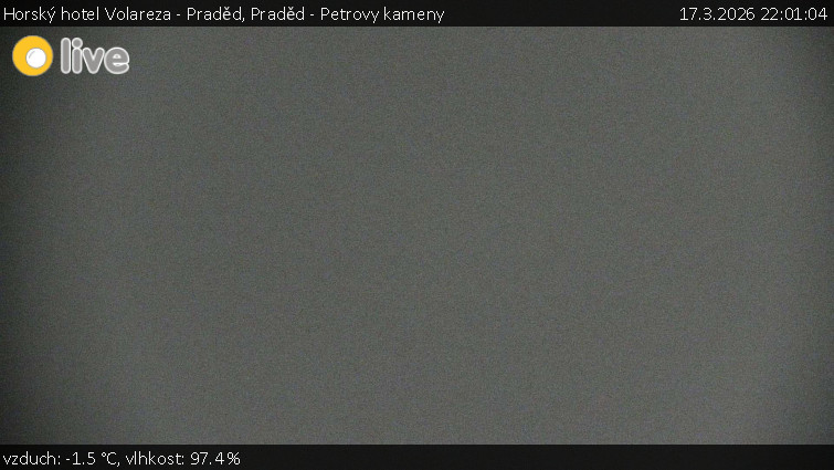 Horský hotel Volareza - Praděd - Praděd - Petrovy kameny - 17.3.2026 v 22:01
