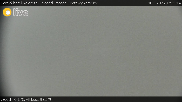 Horský hotel Volareza - Praděd - Praděd - Petrovy kameny - 18.3.2026 v 07:31