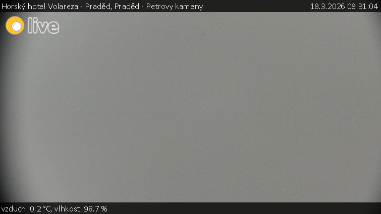 Horský hotel Volareza - Praděd - Praděd - Petrovy kameny - 18.3.2026 v 08:31