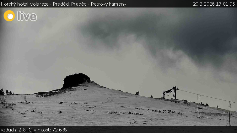 Horský hotel Volareza - Praděd - Praděd - Petrovy kameny - 20.3.2026 v 13:01