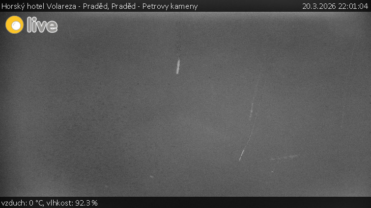 Horský hotel Volareza - Praděd - Praděd - Petrovy kameny - 20.3.2026 v 22:01