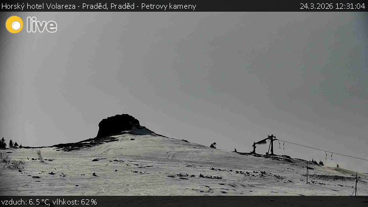 Horský hotel Volareza - Praděd - Praděd - Petrovy kameny - 24.3.2026 v 12:31
