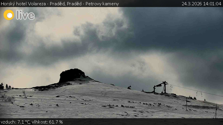 Horský hotel Volareza - Praděd - Praděd - Petrovy kameny - 24.3.2026 v 14:01