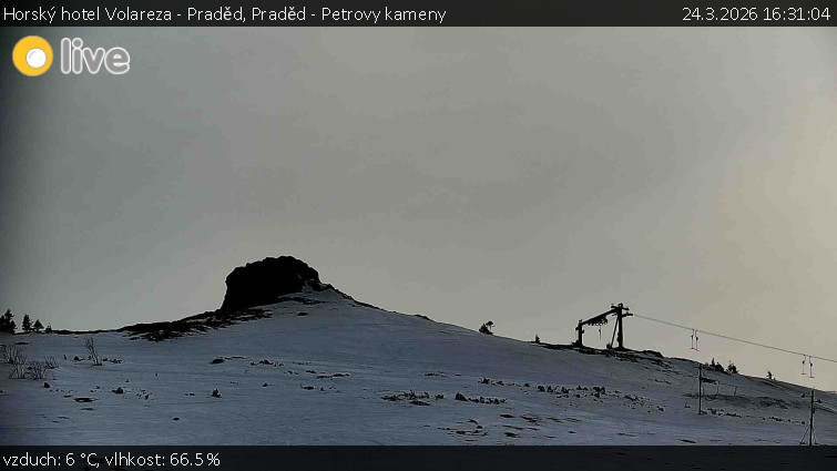 Horský hotel Volareza - Praděd - Praděd - Petrovy kameny - 24.3.2026 v 16:31