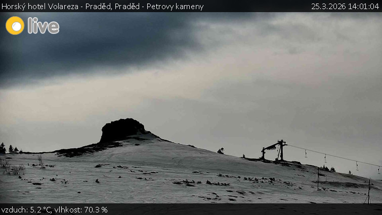 Horský hotel Volareza - Praděd - Praděd - Petrovy kameny - 25.3.2026 v 14:01