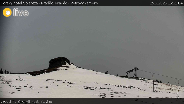 Horský hotel Volareza - Praděd - Praděd - Petrovy kameny - 25.3.2026 v 16:31