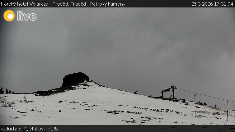 Horský hotel Volareza - Praděd - Praděd - Petrovy kameny - 25.3.2026 v 17:31