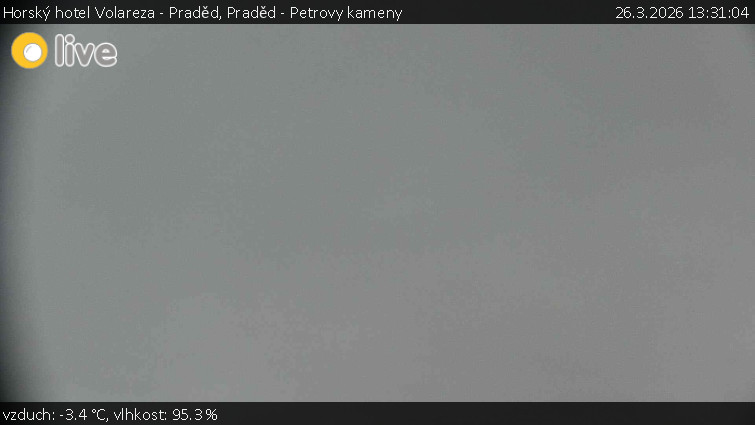 Horský hotel Volareza - Praděd - Praděd - Petrovy kameny - 26.3.2026 v 13:31