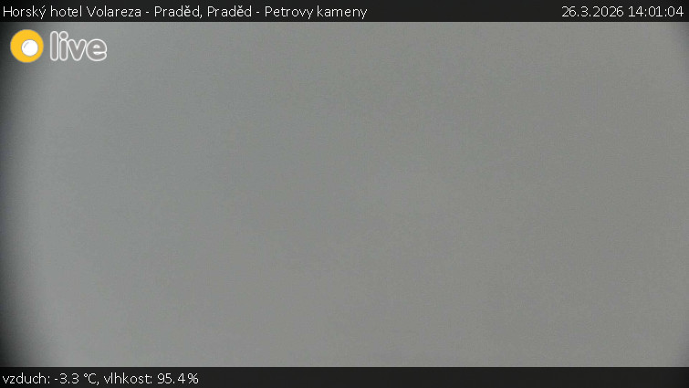 Horský hotel Volareza - Praděd - Praděd - Petrovy kameny - 26.3.2026 v 14:01