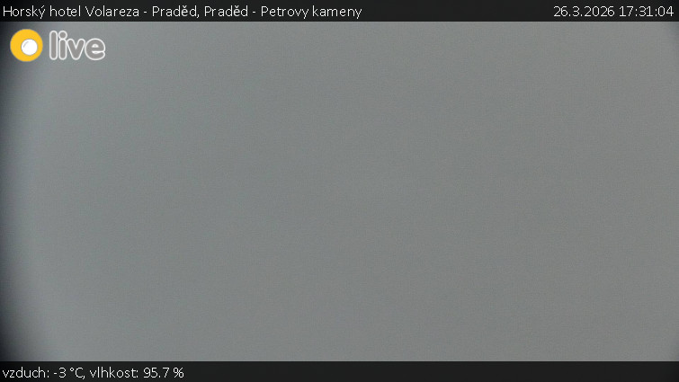 Horský hotel Volareza - Praděd - Praděd - Petrovy kameny - 26.3.2026 v 17:31
