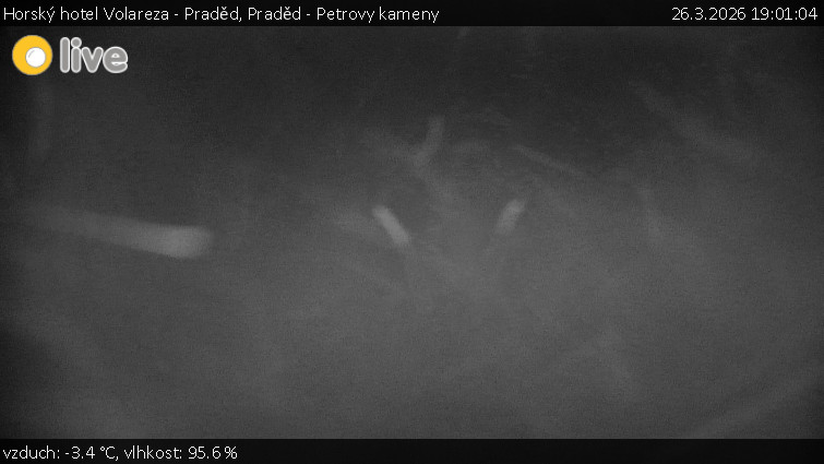 Horský hotel Volareza - Praděd - Praděd - Petrovy kameny - 26.3.2026 v 19:01