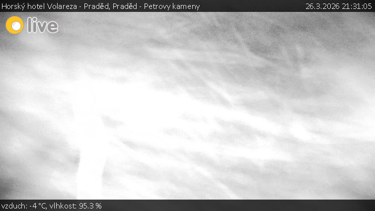 Horský hotel Volareza - Praděd - Praděd - Petrovy kameny - 26.3.2026 v 21:31