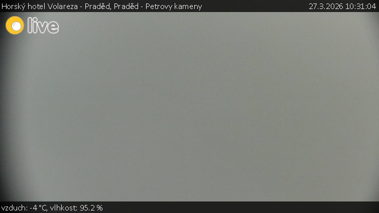 Horský hotel Volareza - Praděd - Praděd - Petrovy kameny - 27.3.2026 v 10:31