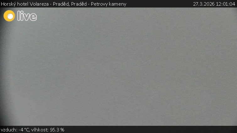 Horský hotel Volareza - Praděd - Praděd - Petrovy kameny - 27.3.2026 v 12:01