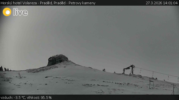 Horský hotel Volareza - Praděd - Praděd - Petrovy kameny - 27.3.2026 v 14:01