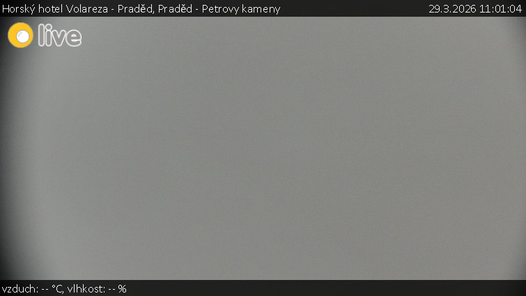 Horský hotel Volareza - Praděd - Praděd - Petrovy kameny - 29.3.2026 v 11:01