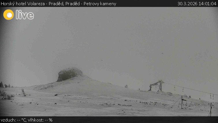 Horský hotel Volareza - Praděd - Praděd - Petrovy kameny - 30.3.2026 v 14:01