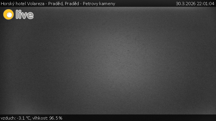 Horský hotel Volareza - Praděd - Praděd - Petrovy kameny - 30.3.2026 v 22:01